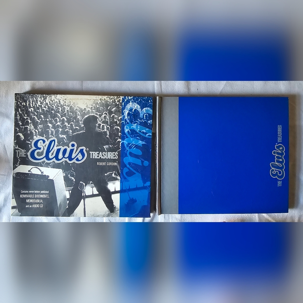 The Elvis Treasures Hardcover Coffee Table Book
